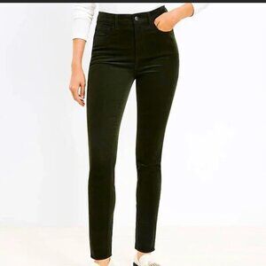NWT | Loft Skinny Corduroy Green | 29